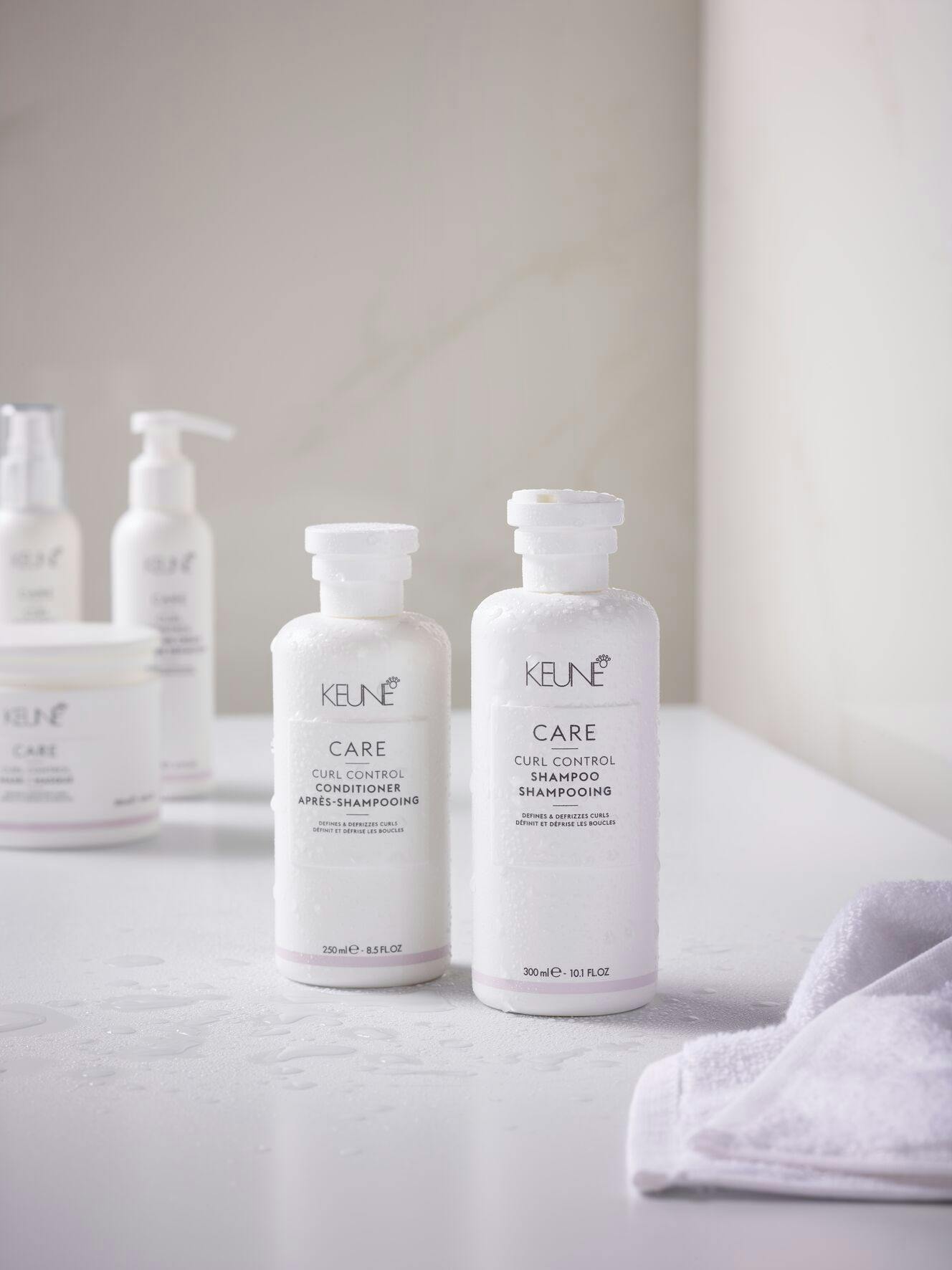 Image of Keune Care Curl Control Shampoo and Conditioner