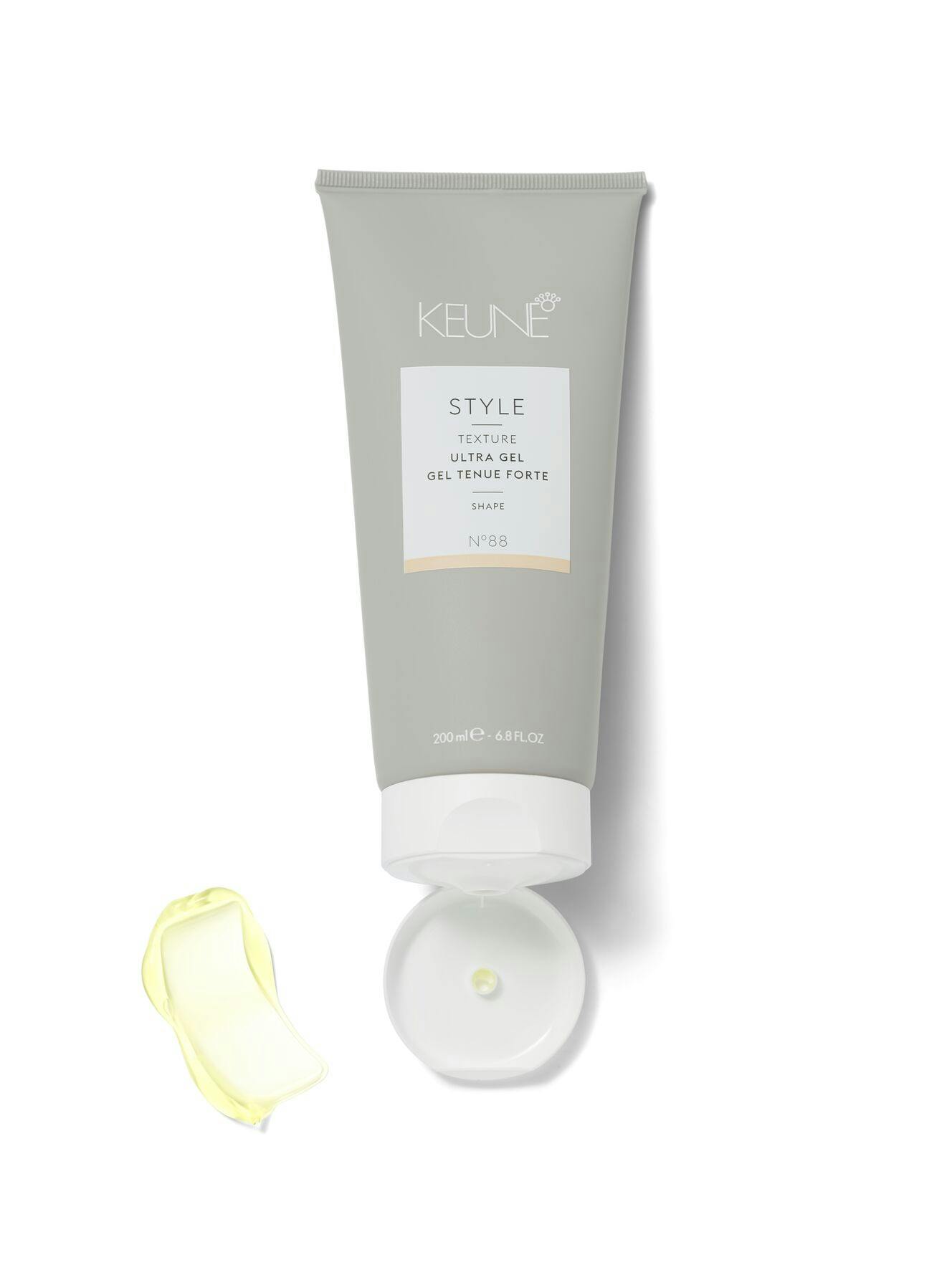 Image of tube and texture Keune Style Ultra Gel